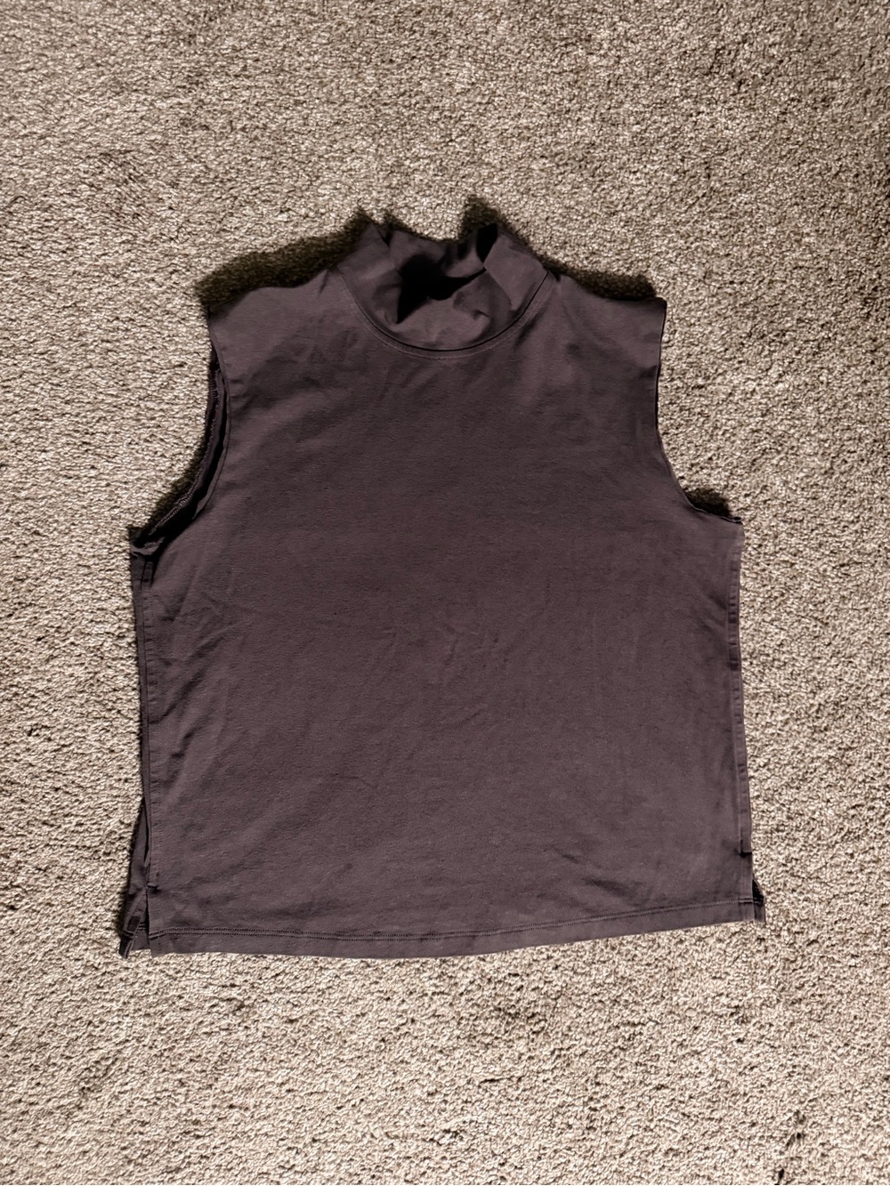 lululemon athletica Sleeveless Mock Neck Tank - brown